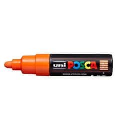 Uni-ball Posca akrilni marker PC-7M, 4,5 - 5,5 mm, oranžen (z okroglo, debelo konico)
