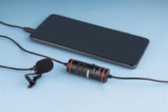 Doerr LV-30 Lavalierjev privezni mikrofon za fotoaparate in mobilne telefone
