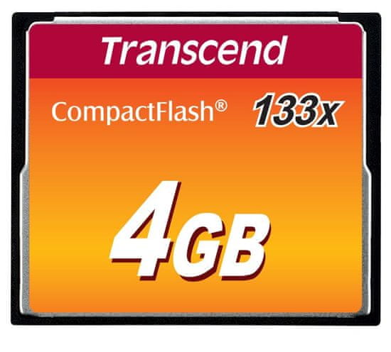 Transcend Spominska kartica CF (133X) 4 GB (MLC)