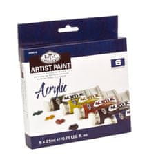 Royal & Langnickel Akrilne barve Royal & Langnicke ARTIST 6x21 ml