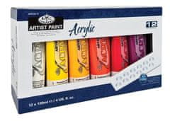 Royal & Langnickel Akrilne barve Royal &amp; Langnicke ARTIST 12x120 ml