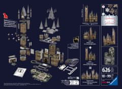 Ravensburger 3D sestavljanka Harry Potter: Grad Bradavičarka - Astronomski stolp 540 kosov