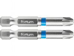 Fortum Križna točka pozidriv, nastavljeno 2ks, PZ 3x50mm, S2