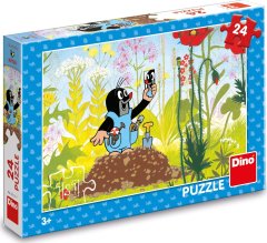 Dino Krtek v klobuku 24 Puzzle