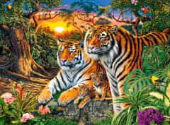 Castorland Tiger Family Puzzle 2000 kosov