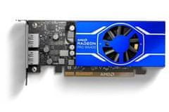 AMD GPU Radeon PRO W6400 4GB GDDR6 64bit, 7.07TFLOPS FP16, 128 GBps, PCI-E 4.0 x 4, 2x DP, aktivno hlajenje, polovična višina