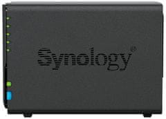 Synology DS224+ 2x SATA, 2 GB RAM, 2x USB 3.2, 2x GbE