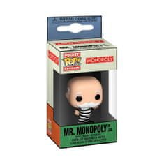 Funko Obesek za ključe POP: Monopoly - kriminalni stric Pennybags