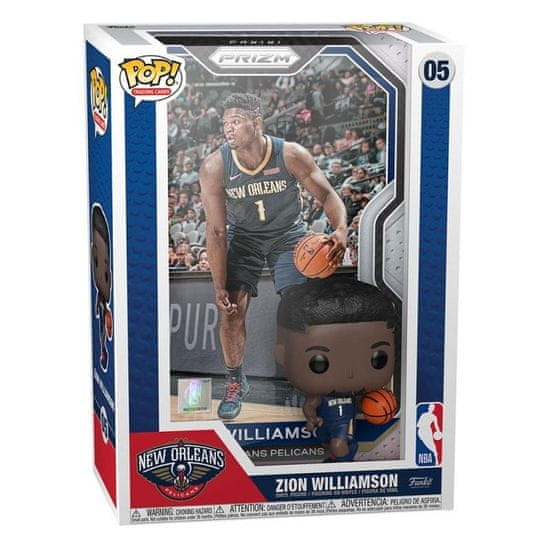 Funko POP NBA: Trgovalne kartice - Zion Williamson