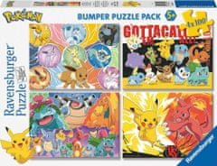 Ravensburger Pokémon Puzzle 4x100 kosov