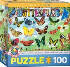 EuroGraphics Vrtni metulji puzzle 100 kosov