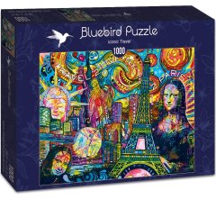 BLUEBIRD Cult Travel Puzzle 1000 kosov