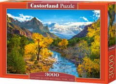 Castorland Puzzle Jesen v narodnem parku Zion, ZDA 3000 kosov