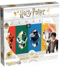 Winning Moves Zmagovalni premiki Sestavljanka Harry Potter: Hogwartsovi grbi 500 kosov