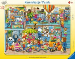 Ravensburger Puzzle Živalska trgovina z igračami 35 kosov