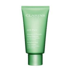 Clarins Uravnoteženje Clay maska SOS Pure (Rebalancing Clay SOS Mask) 75 ml