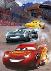 Dino Svetleča sestavljanka Cars 3: Finish line XL 100 kosov