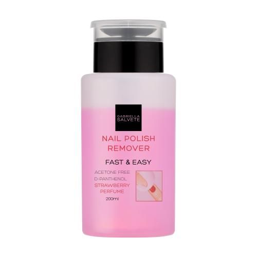 Gabriella Salvete Nail Polish Remover Fast & Easy odstranjevalec laka za nohte brez acetona