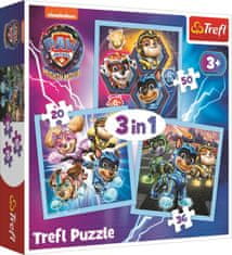 Trefl Puzzle Paw Patrol: Mighty Heroes 3 v 1 (20,36,50 kosov)