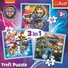 Trefl Puzzle Paw Patrol: Mighty Heroes 3 v 1 (20,36,50 kosov)