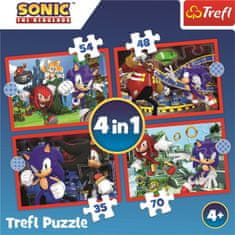 Trefl Puzzle Sonic: Adventure Ride 4 v 1 (35,48,54,70 kosov)