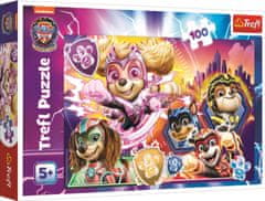 Trefl Puzzle Paw Patrol: Mogočni pasji junaki 100 kosov