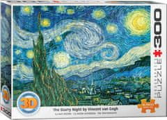 EuroGraphics Puzzle Starry night 3D efekt XL 300 kosov