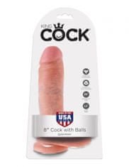 King Cock DILDO King Cock 8 With Balls