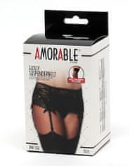 Amorable KOMPLET Amorable Glossy Suspenderbelt 1523