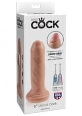 King Cock DILDO King Cock Uncut 6"