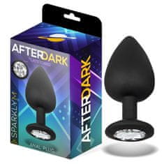 After Dark ANALNI ČEP After Dark Sparkly Black (M)