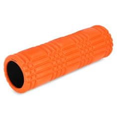 Spokey MIXROLL SINGLE Masažni valj za fitnes, 45 cm, oranžna