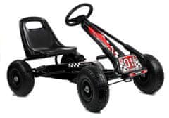 shumee Napihljiva kolesa Gokart Black A-15