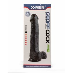 Erotic Collection GEOFF dildo s priseskom 30cm X-MEN