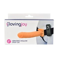 Loving Joy STRAP-ON Loving Joy Vibrating Vanilla 8