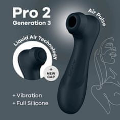 Satisfyer Air KLITORALNI STIMULATOR Satisfyer Pro 2 Gen 3 Black