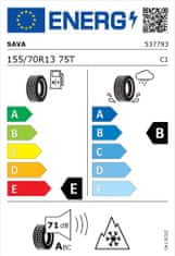 Sava Zimska pnevmatika 155/70R13 75T Eskimo S3+ 537793