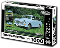 RETRO-AUTA Puzzle št. 46 Trabant 601 Universal (1975) 1000 kosov