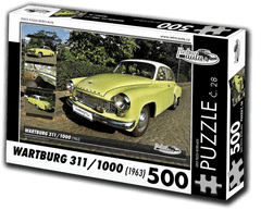 RETRO-AUTA Puzzle št. 28 Wartburg 311,1000 (1963) 500 kosov