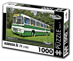 RETRO-AUTA Puzzle BUS št. 7 Karosa ŠL 11 (1980) 1000 kosov