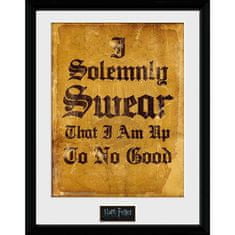 AbyStyle Harry Potter Uokvirjeni plakat - Slovesno prisegam