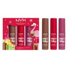 NYX Fa La La L.A. Land Smooth Whip Matte Lip Cream Trio Set šminka Smooth Whip Matte Lip Cream 3 x 4 ml