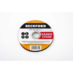 BECKFORD Rezalni kolut za kamen 115 x 2,5 x 22 mm, komplet 10 kosov