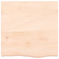 Greatstore Mizna plošča 60x60x(2-6) cm neobdelana trdna hrastovina