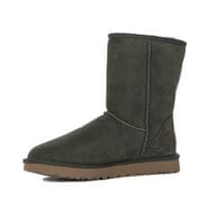 Ugg Australia Škornji zelena 37 EU Classic Short Ii Forest Night