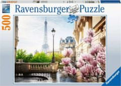 Ravensburger Puzzle Pomlad v Parizu 500 kosov