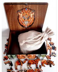 FA LIXEN Lesena sestavljanka Levji kralj XL 195 kosov v darilni škatli