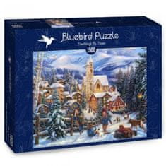 BLUEBIRD Puzzle Sankanje v bližini mesta 1500 kosov