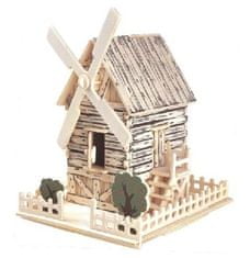 Lesena igrača, WCK 3D sestavljanka Vetrni mlin
