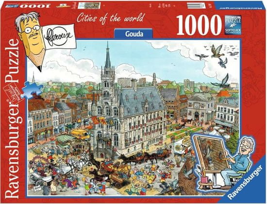 Ravensburger Puzzle Mesta sveta: Gouda 1000 kosov